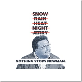 Nothing Stops NEWMAN - 90s Postman FanArt Posters and Art